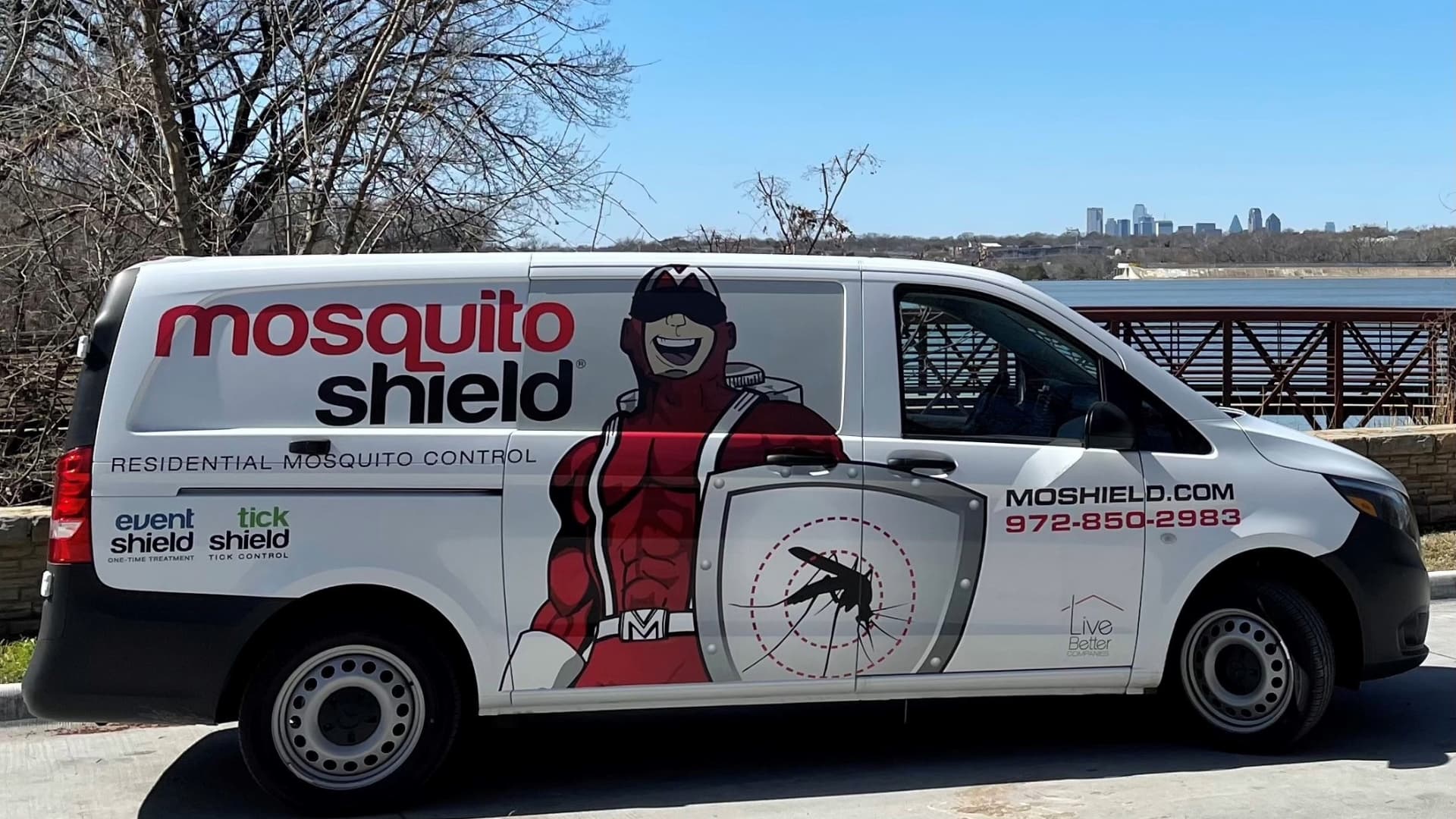 Mosquito Shield Franchise Van